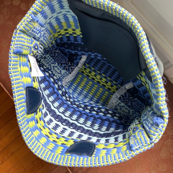 Annie Selke Fresh American woven tote - Picture 8 of 9